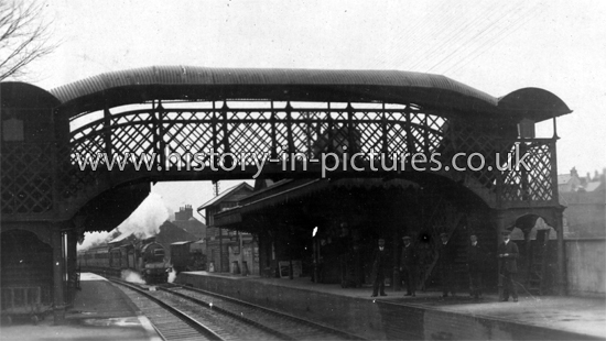 GER Station, Stansted, Essex. c.1915